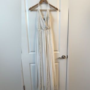 Abercrombie & Fitch Cream Lace Dress